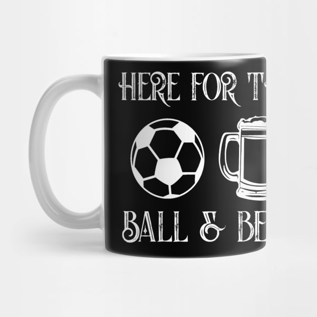 Balls & beer funny soccer alley sport drinking by MarrinerAlex